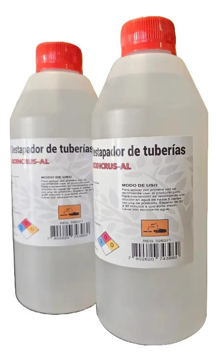DESTAPACAÑERIAS LIQUIDO 2 LITROS PARA DIVERSOS USOS - 3