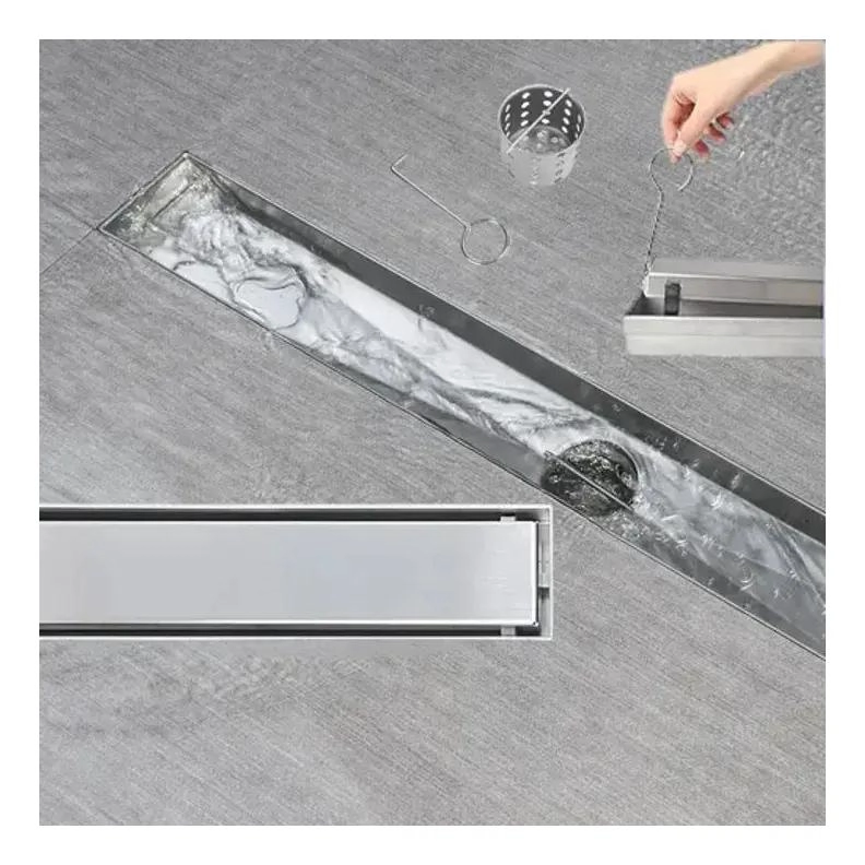 REJILLA PARA DUCHA 10 CM ANTI-OLOR Y ANTI-OBSTRUCCION - 3