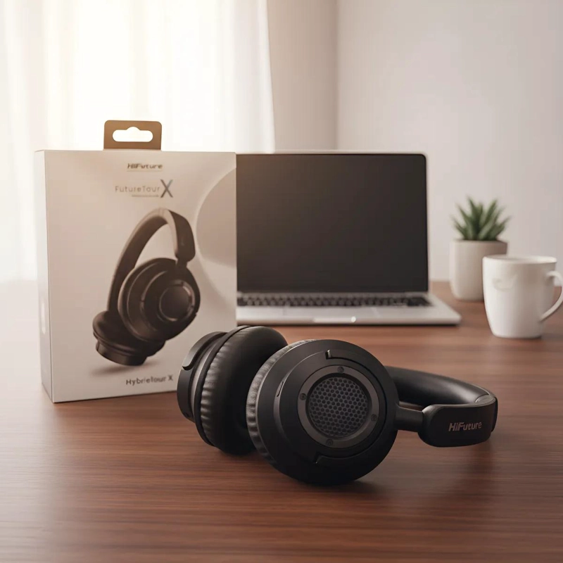 AUDIFONOS OVER-EAR CON CANCELACION ACTIVA DE RUIDO - 5