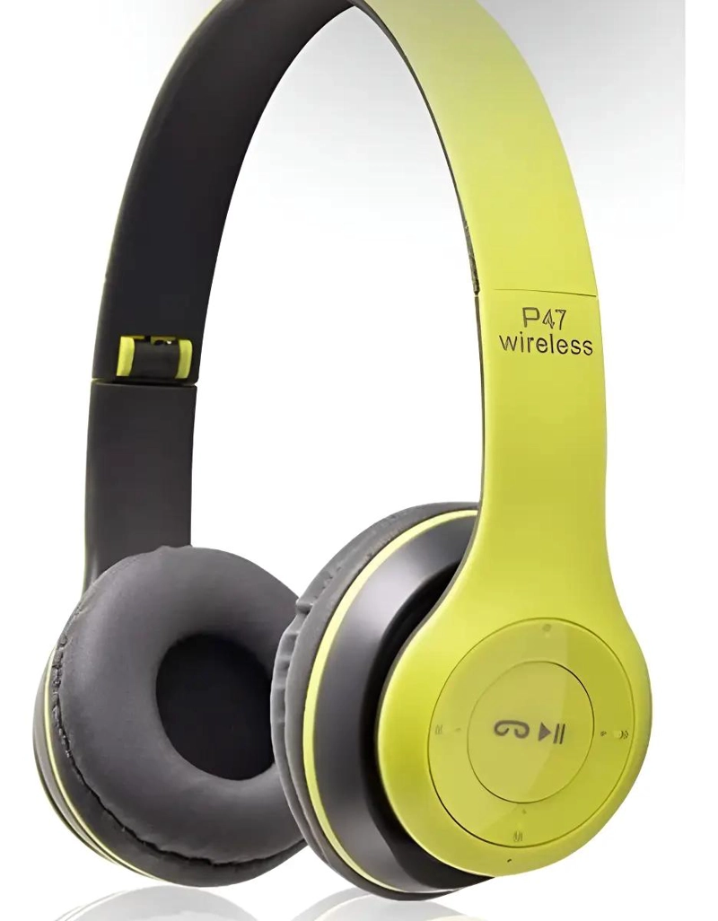 AUDIFONOS INALAMBRICOS PLEGABLES CON BLUETOOTH P47 - 1