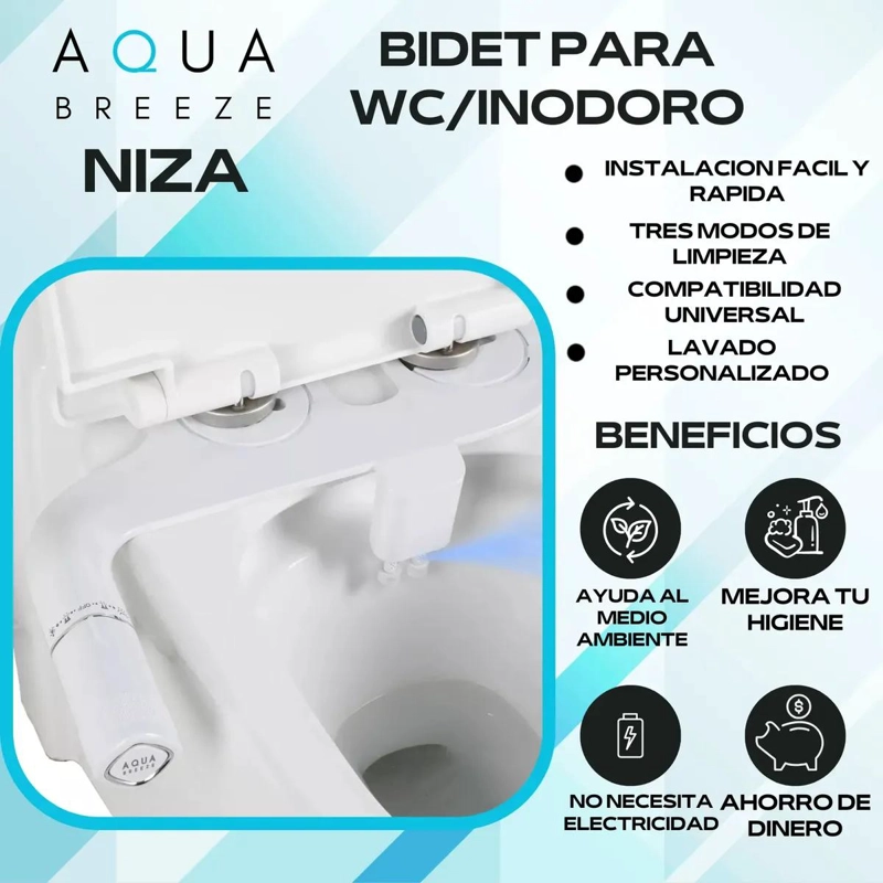 BIDET PARA WC CON DUCHA ARABE PARA LAVADO - 4
