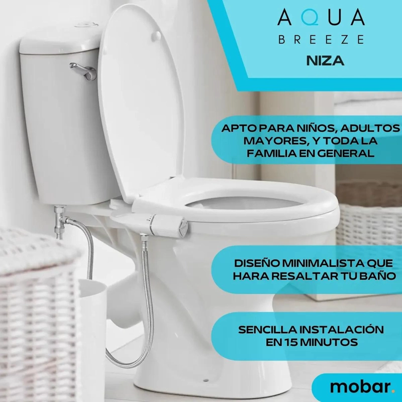 BIDET PARA WC CON DUCHA ARABE PARA LAVADO - 5