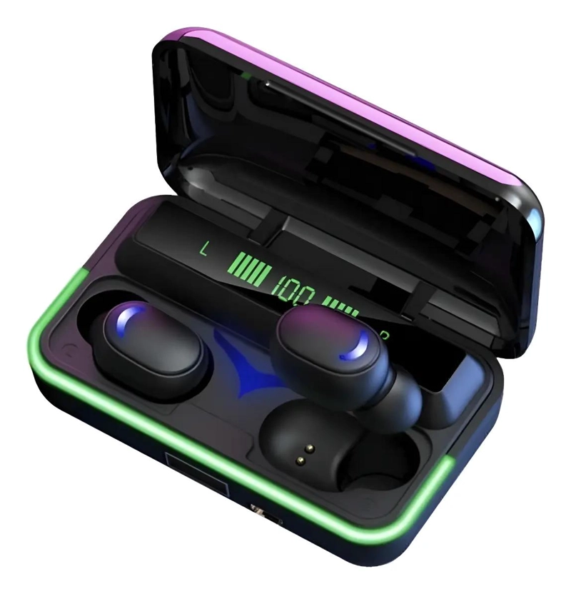 AUDIFONOS INALAMBRICOS BLUETOOTH 5.1 GAMER E10 BUDS - 1