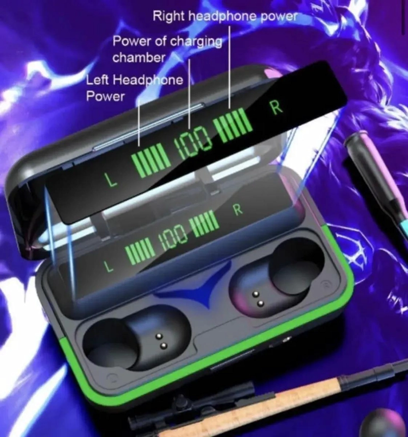 AUDIFONOS INALAMBRICOS BLUETOOTH 5.1 GAMER E10 BUDS - 2