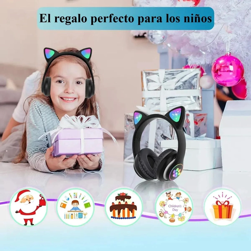AURICULARES INALAMBRICOS BLUETOOTH PARA NIÑOS - 3