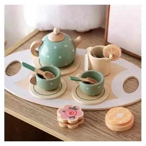 JUEGO DIDACTICO DE TE  EN MADERA PARA NIÑOS - 4