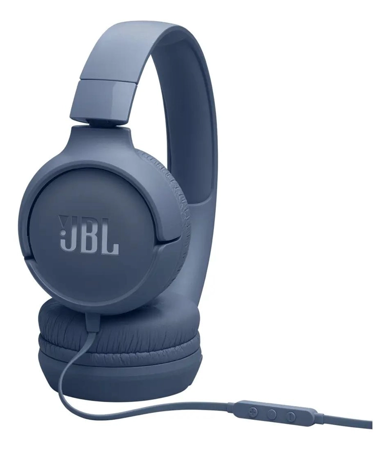 AURICULARES CABLEADOS USB-C COLOR AZUL CON SONIDO POTENTE - 3