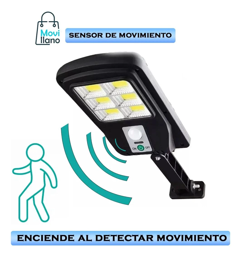 PACK 3 FOCOS SOLARES LED EXTERIOR CON SENSOR MOVIMIENTO - 5