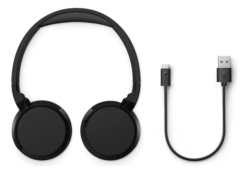 AUDIFONOS BLUETOOTH USB-C NEGRO CON MICROFONO - 3