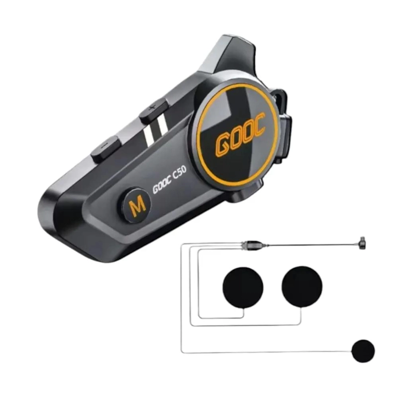 AURICULARES BLUETOOTH PARA CASCO DE MOTO CON MICROFONO - 2