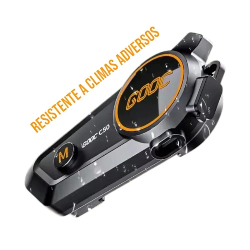 AURICULARES BLUETOOTH PARA CASCO DE MOTO CON MICROFONO - 5