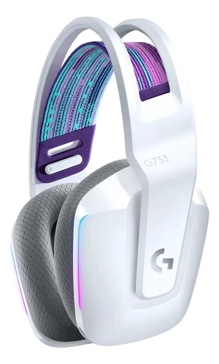 AURICULARES INALAMBRICOS RGB PARA PC G733 BLANCO - 4
