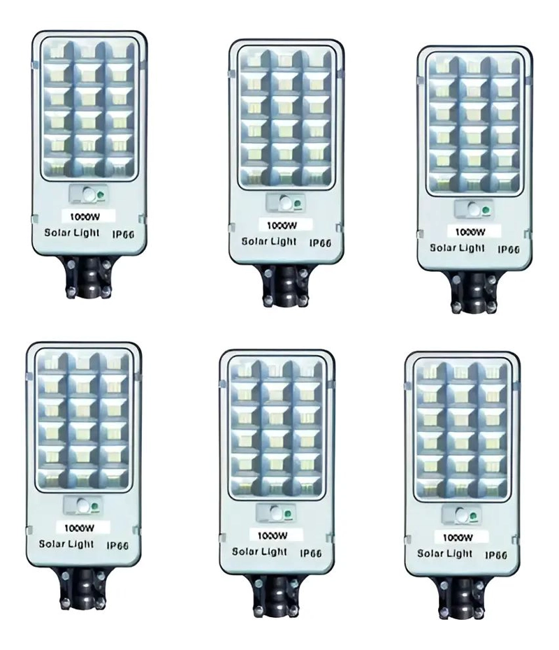 PACK 6 FOCOS SOLARES 1000W EXTERIOR IP66 CON CONTROL - 1
