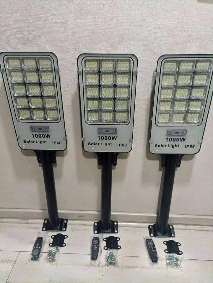 PACK 6 FOCOS SOLARES 1000W EXTERIOR IP66 CON CONTROL - 4
