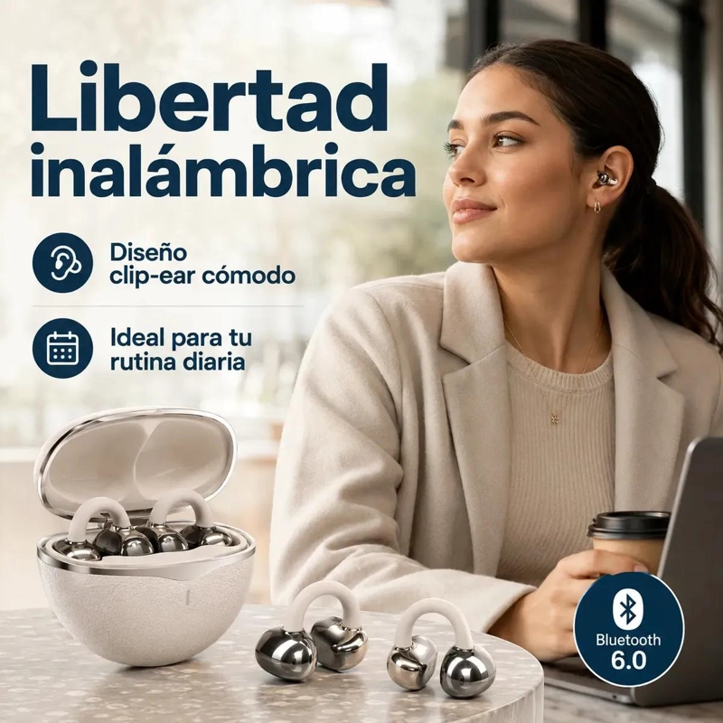 AUDIFONOS BLUETOOTH INALAMBRICOS CON CANCELACION DE RUIDO - 3