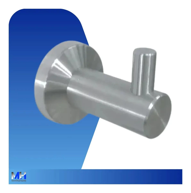 PACK DE 3 PERCHEROS DE BAÑO EN ACERO INOXIDABLE - 3