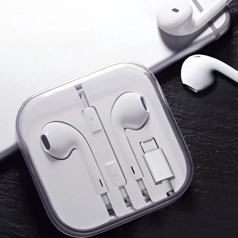 AUDIFONOS CON CONEXION USB-C COLOR BLANCO - 3