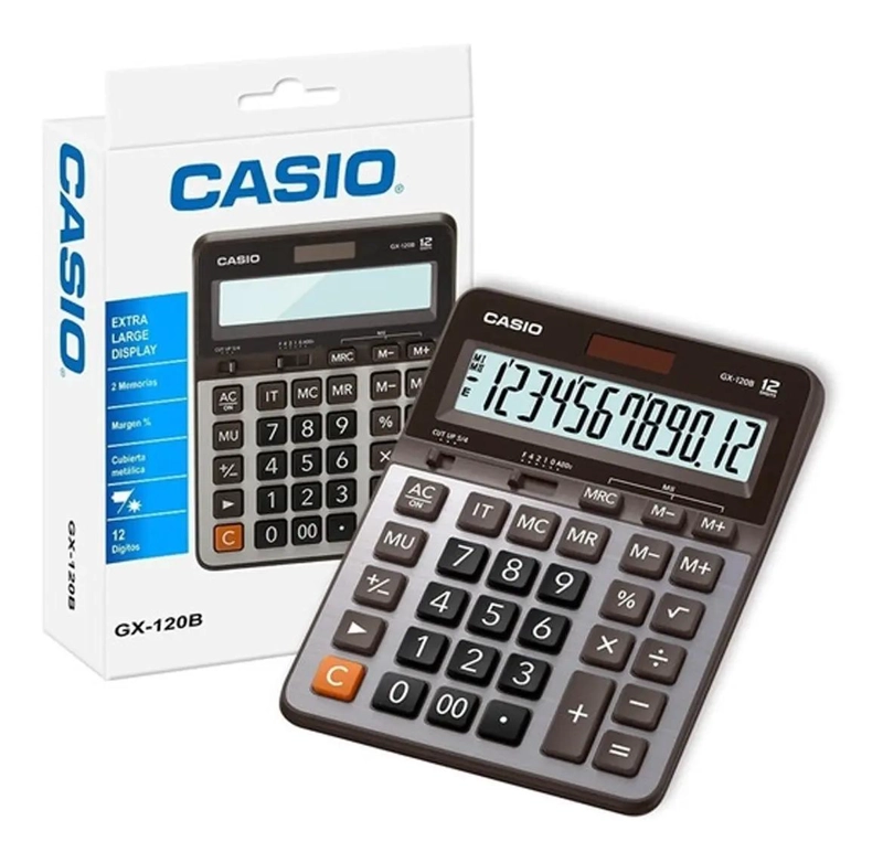 CALCULADORA GIGANTE CON PANTALLA GRANDE Y FUNCIONES BASIC - 3