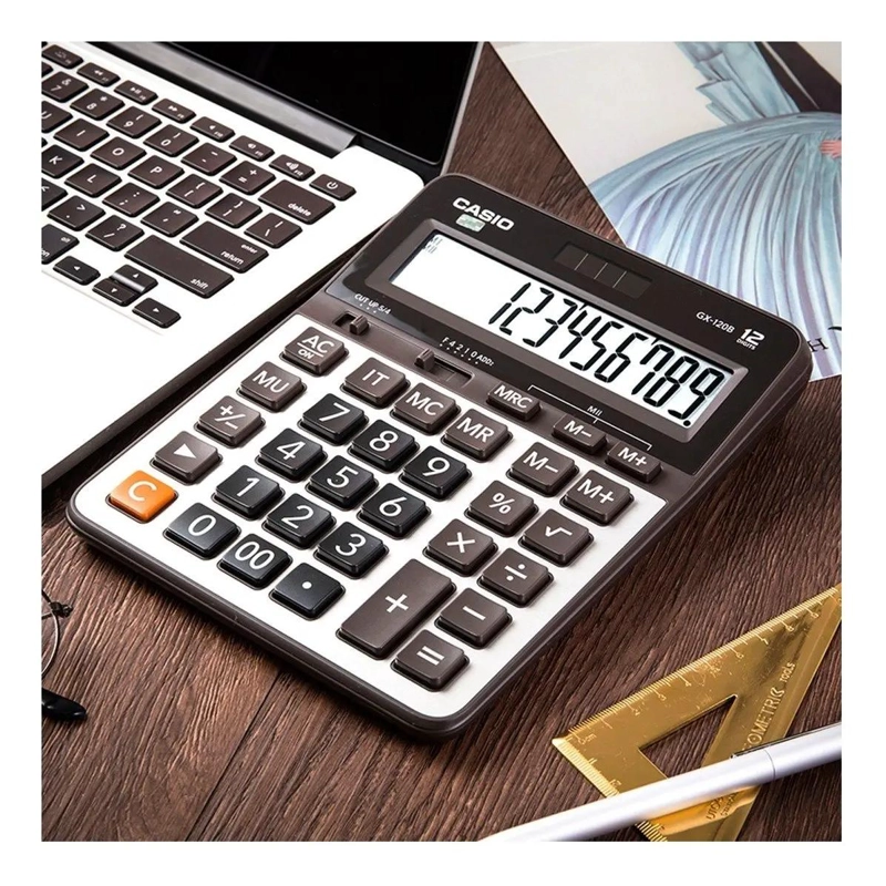 CALCULADORA GIGANTE CON PANTALLA GRANDE Y FUNCIONES BASIC - 5