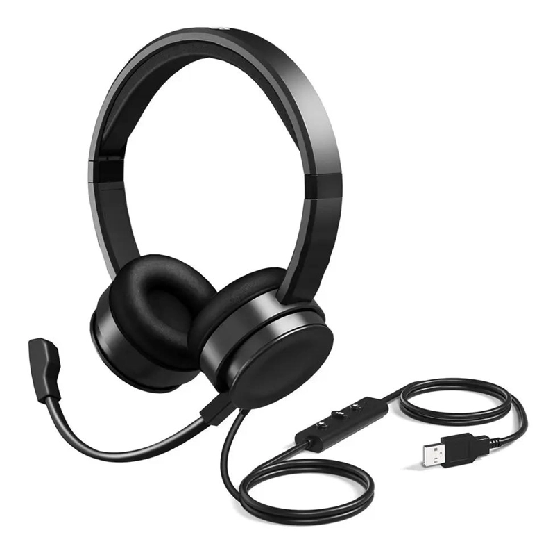 AUDIFONO GAMER CON MICROFONO Y CONEXION USB - 4