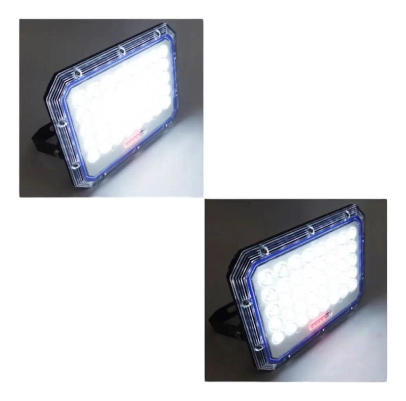PROYECTOR LED SOLAR 2000W CON PANEL Y 160 LEDS - 4