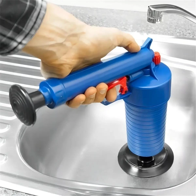 DESTAPADOR DE CAÑERIAS CON PRESION PARA WC Y FREGADERO - 2