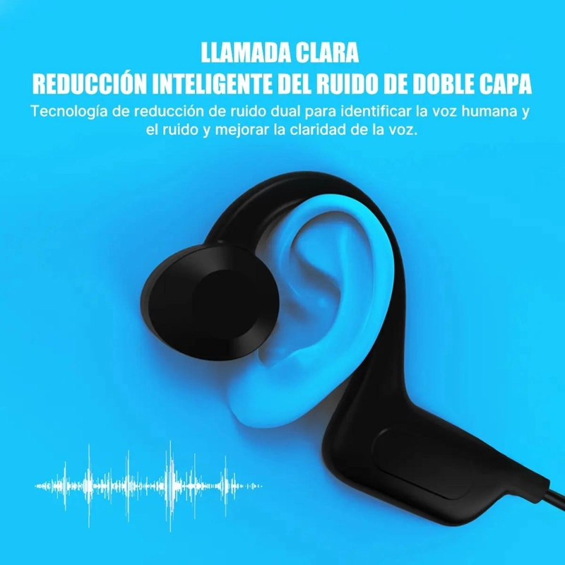 AUDIFONO DEPORTIVO INALAMBRICO CON CONDUCCION OSEA VG02 - 4