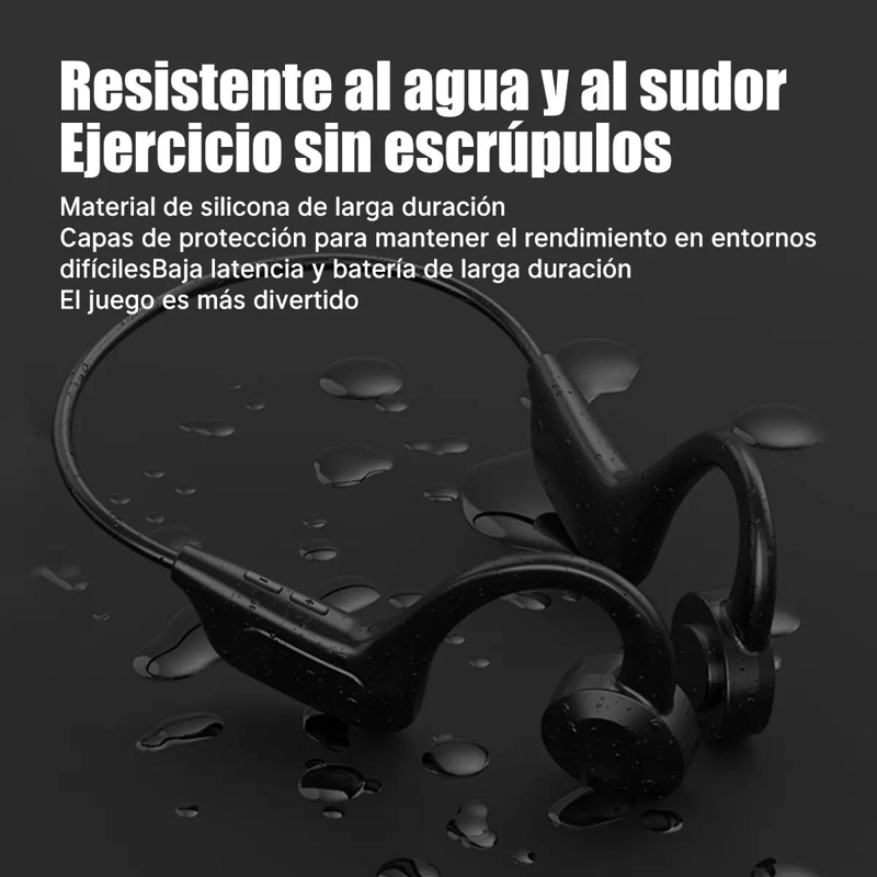 AUDIFONO DEPORTIVO INALAMBRICO CON CONDUCCION OSEA VG02 - 5