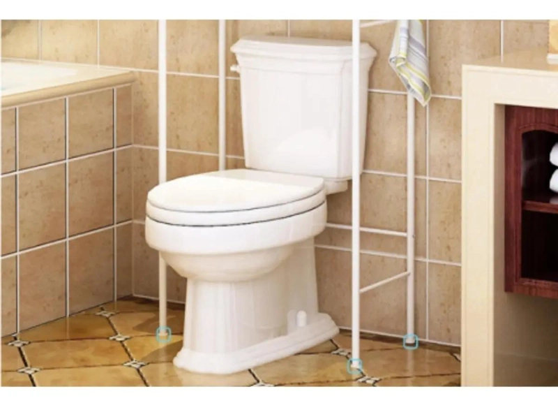 ORGANIZADOR DE BAÑO ARMABLE 3 NIVELES PARA INODORO - 3