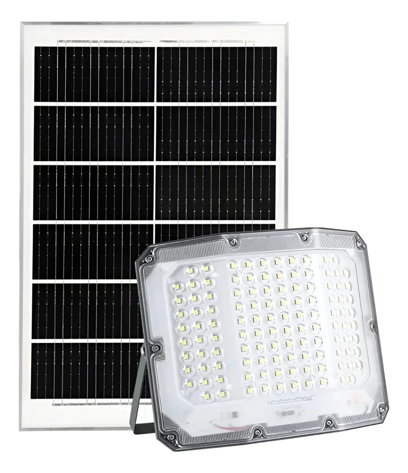 FOCO SOLAR 500W CON REFLECTOR Y PANEL PARA INTERIOR Y EX­ - 1