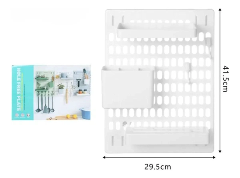 ORGANIZADOR MULTIFUNCIONAL DE PARED PARA BAÑO Y COCINA - 2