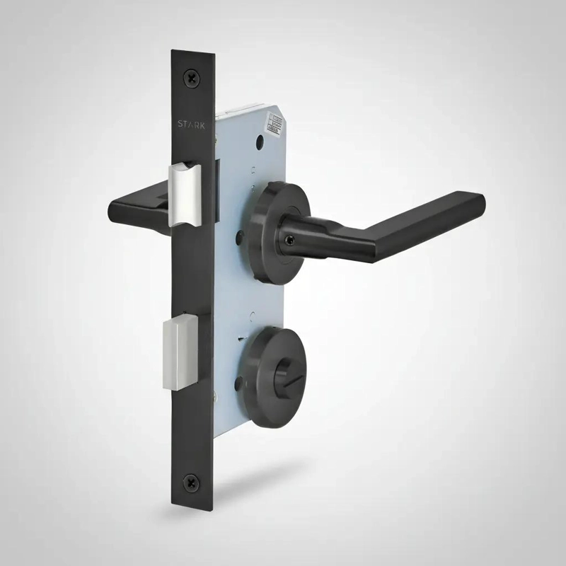 CERRADURA EMBUTIR PARA BAÑO CON MANILLA Y RANURA DE EMERG - 4