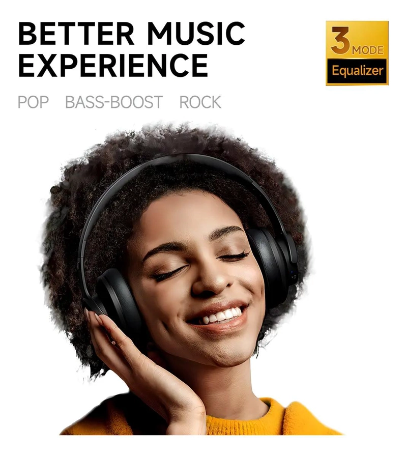AUDIFONOS INALAMBRICOS BLUETOOTH B8 COLOR NEGRO - 2