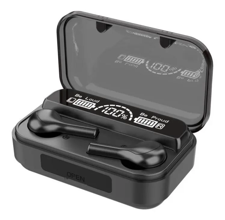 AUDIFONOS BLUETOOTH TWS CON BATERIA 2000MAH - 1