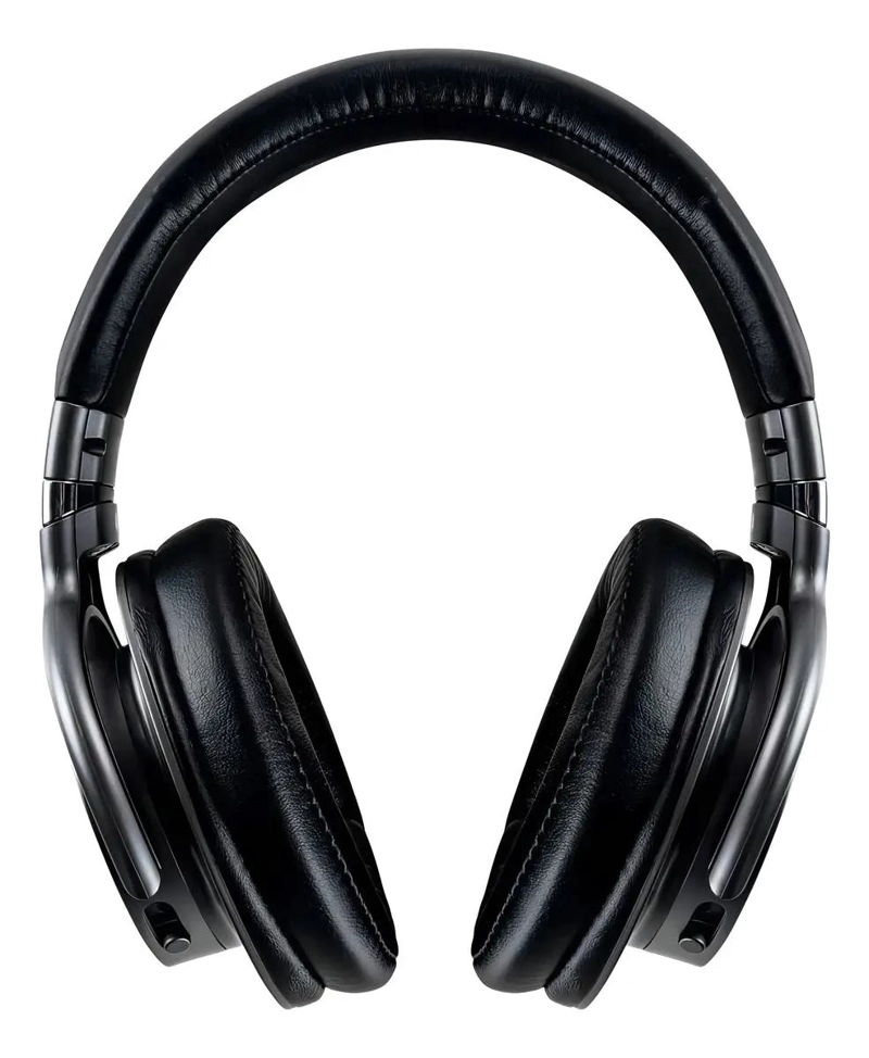 AUDIFONOS DJ PROFESIONALES CABLEADOS 0.35CM NEGROS - 1