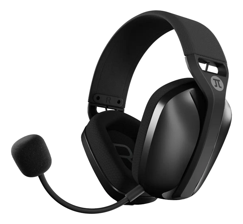 AUDIFONOS GAMER INALAMBRICOS CON DONGLE 2.4GHZ NEGRO - 1
