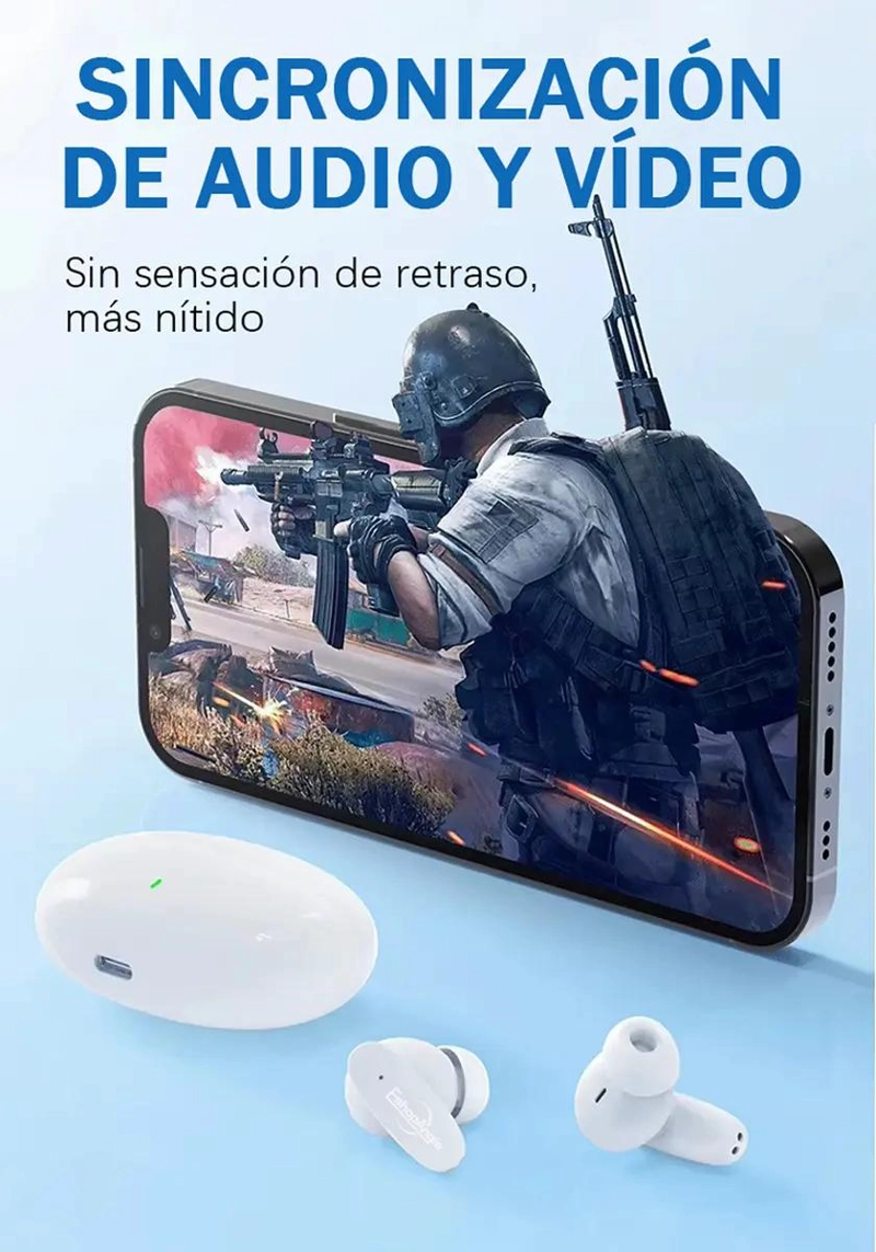 AUDIFONOS INALAMBRICOS BLUETOOTH S90 MANOS LIBRE - 4