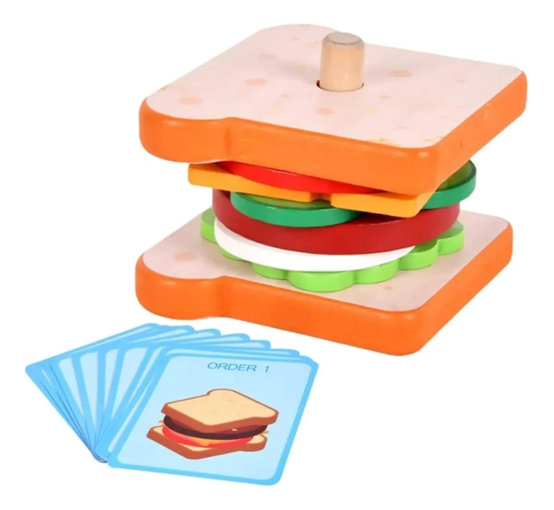JUGUETE DIDACTICO MONTESSORI DE MADERA PARA NIÑOS - 1
