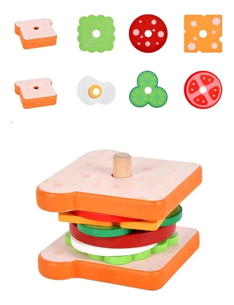 JUGUETE DIDACTICO MONTESSORI DE MADERA PARA NIÑOS - 3
