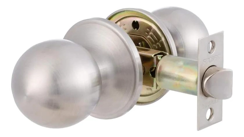 CERRADURA LIBRE PASO BOLA ACERO INOXIDABLE PARA PUERTA - 1