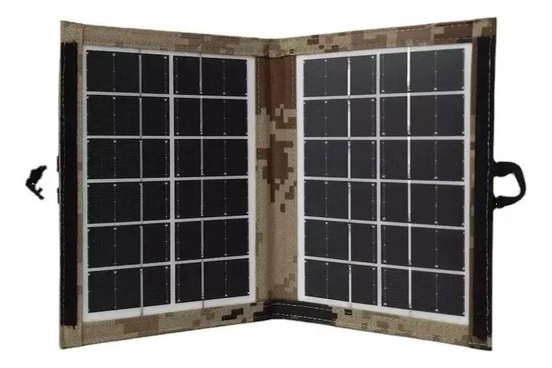PANEL SOLAR PORTATIL 6V 7W CON PUERTO USB - 3