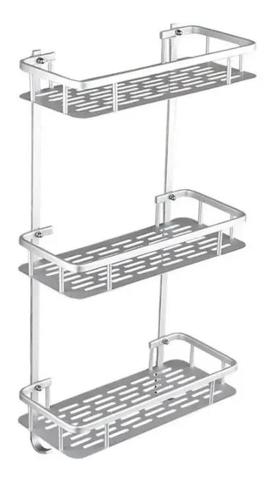 ORGANIZADOR DE DUCHA ADHESIVO CON 3 NIVELES - 1