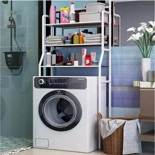 ORGANIZADOR METALICO DE 3 NIVELES PARA LAVADORA Y BAÑO - 1