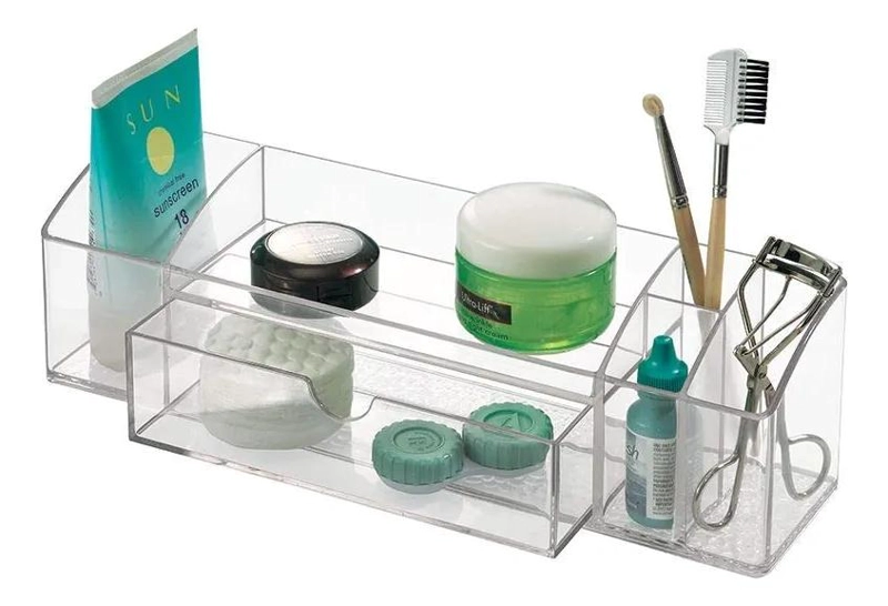 ORGANIZADOR PARA BAÑO TIPO BOTIQUIN CON COMPARTIMENTOS - 4