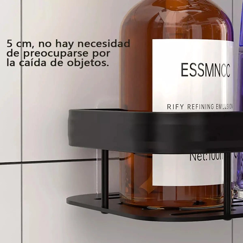 SET 2 REPISAS ADHESIVAS PARA DUCHA Y BAÑO - 5