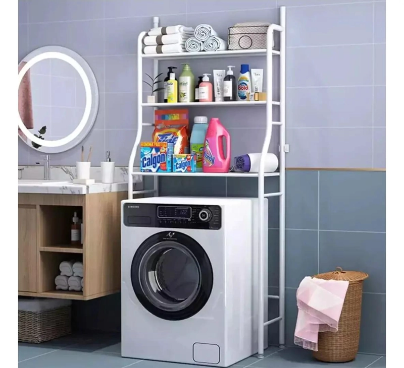 ORGANIZADOR DE LAVANDERIA ARMABLE DE 3 NIVELES - 3