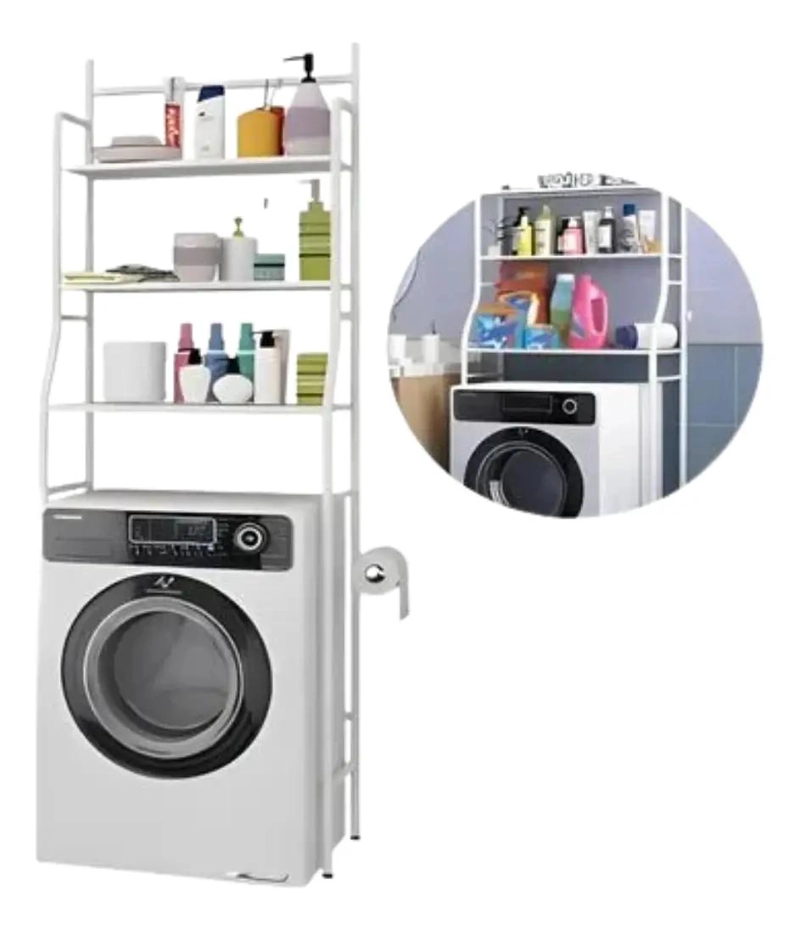ORGANIZADOR DE LAVANDERIA ARMABLE DE 3 NIVELES - 5