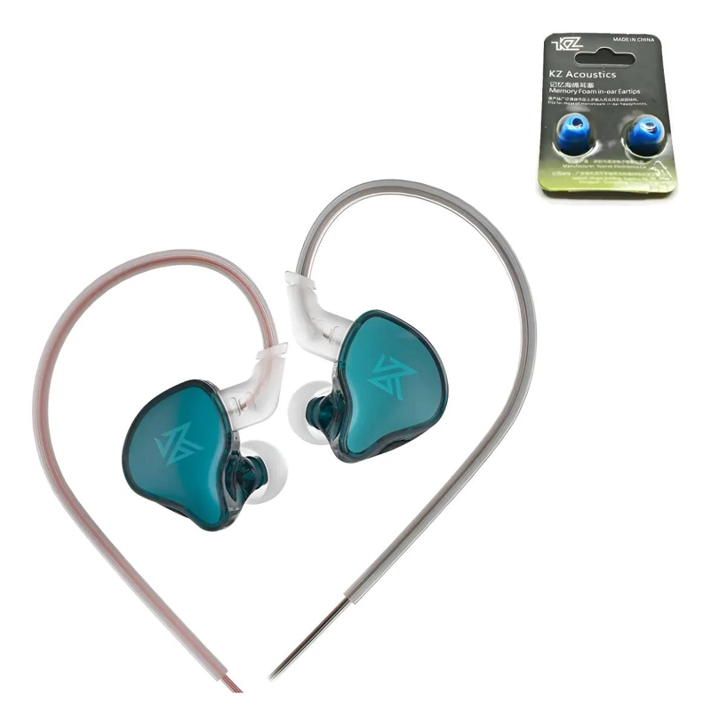 AUDIFONOS IN EAR CYAN SIN MICROFONO CON BLUETIPS - 1