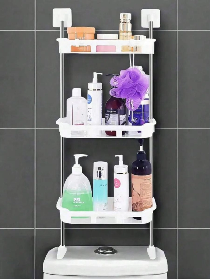 ESTANTE ORGANIZADOR DE BAÑO 3 NIVELES PARA INODORO - 2