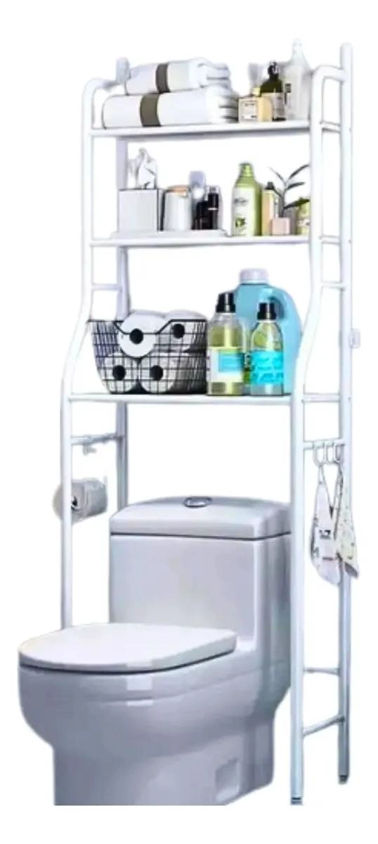 ORGANIZADOR DE BAÑO CON NIVELES PARA INODORO - 1